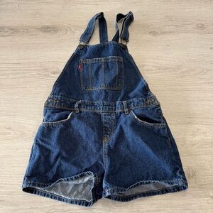 Levi girls Denim Overalls with Front Pocket